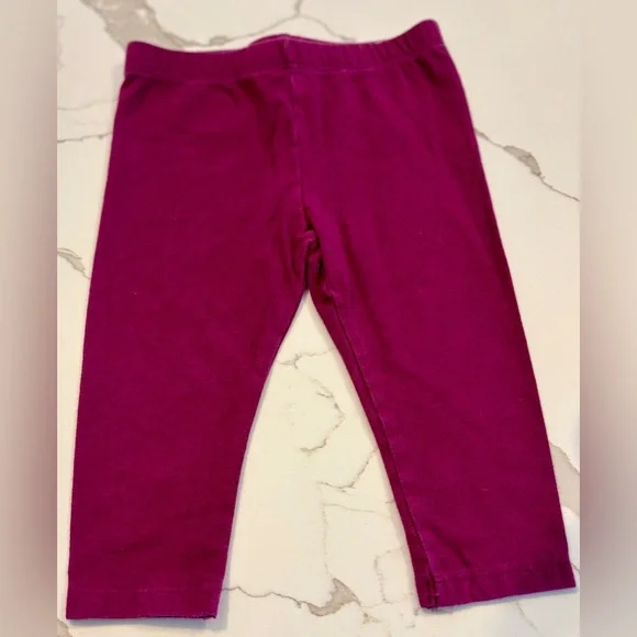 Carter's Olive and Blue Heart Leggings - Picture 9 of 12